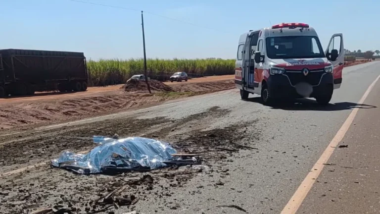 Adolescente de 14 anos morre em acidente com caminhão de gado na LMG-733, em Frutal