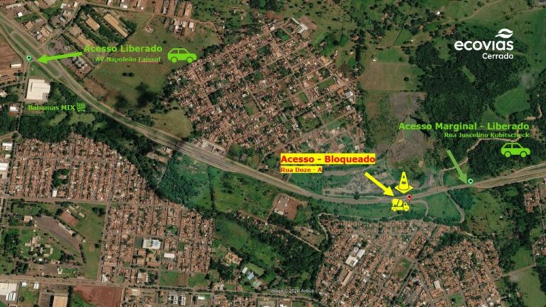 BR-365 em Ituiutaba terá pare e siga por 60 dias devido a obras na ponte; confira rotas alternativas