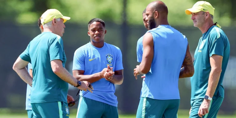 Brasil faz treino final hoje antes de enfrentar Noruega