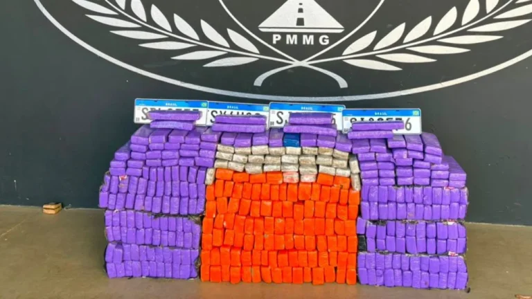 Criminosos de Brasília são detidos em Iturama com 242 kg de maconha durante operação policial