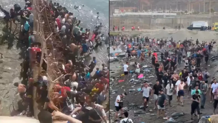 Crisis em Ceuta: 57 imigrantes morrem durante travessia na Espanha