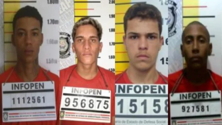 Fuga no Ceresp Gameleira: Quatro detentos ainda estão foragidos em Belo Horizonte