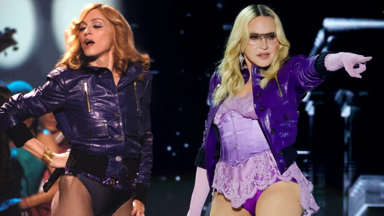 Jaquetas bomber de Madonna: tendência do Coachella 2026