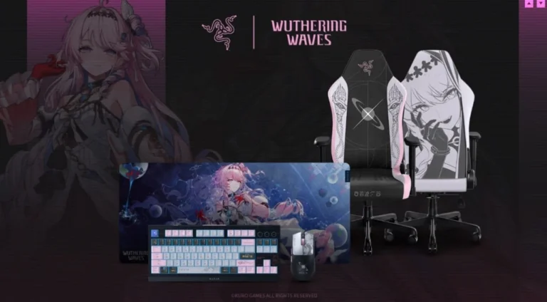 Lançamento Razer Wuthering Waves traz nova coleção de acessórios