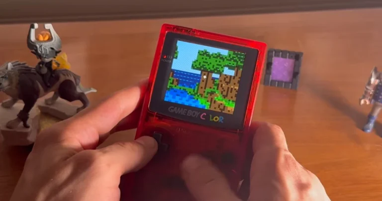 Minecraft ganha versão fan-made para Game Boy