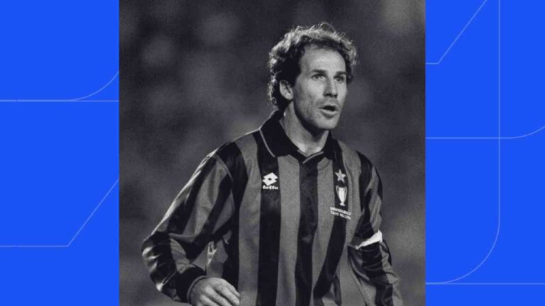 Morre Franco Baresi, ícone do Milan e capitão da Itália na final da Copa de 1994 contra o Brasil