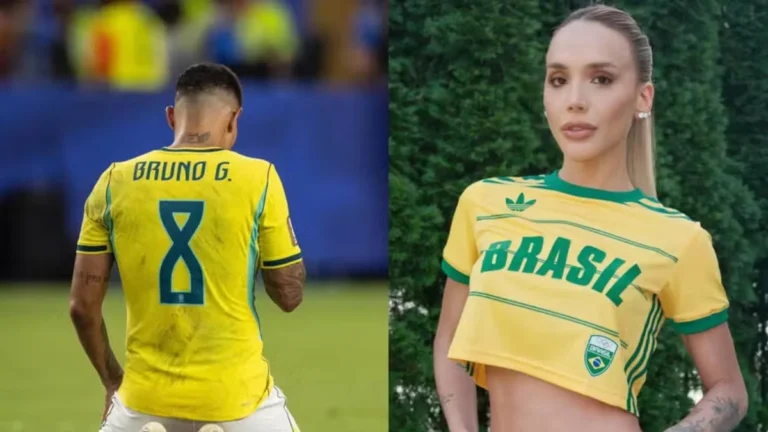 Polêmica: Esposa de Bruno Guimarães lamenta eliminação do Brasil