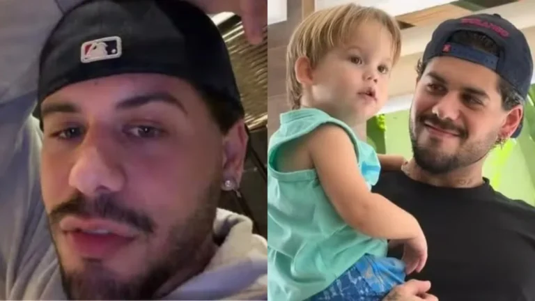 Polêmica: Zé Felipe é denunciado por vídeo com o filho