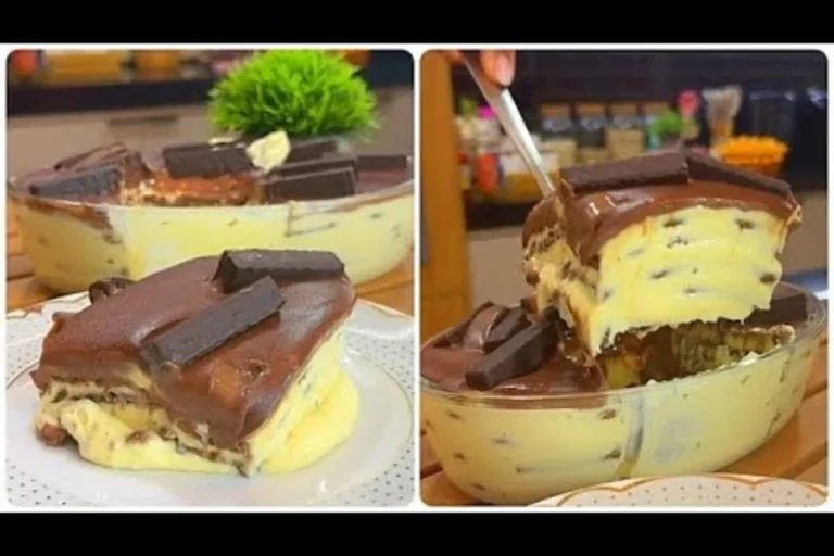 Receita de sobremesa de maracujá com Bis bem geladinha