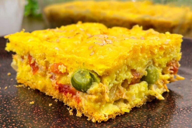 Receita de torta salgada sem glúten e sem leite no liquidificador