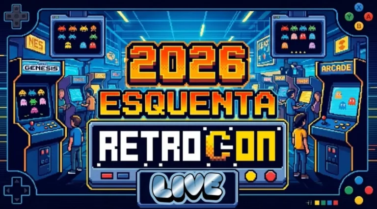 Retrocon 2026: programa especial no Mr Games Talk é anunciado
