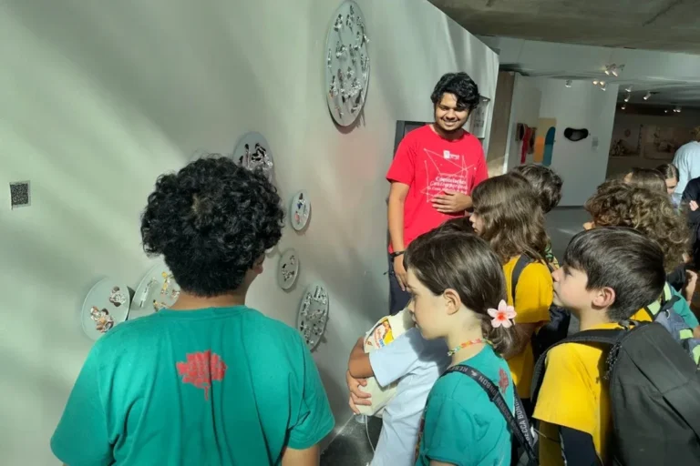 Saúde e bem-estar: alunos do Lago Norte exploram arte brasiliense