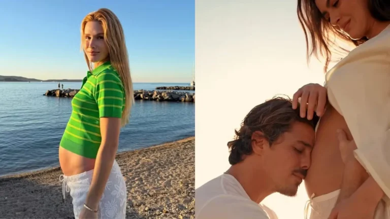Tendência de estilo: Fiorella Mattheis celebra gravidez de Mari Saad