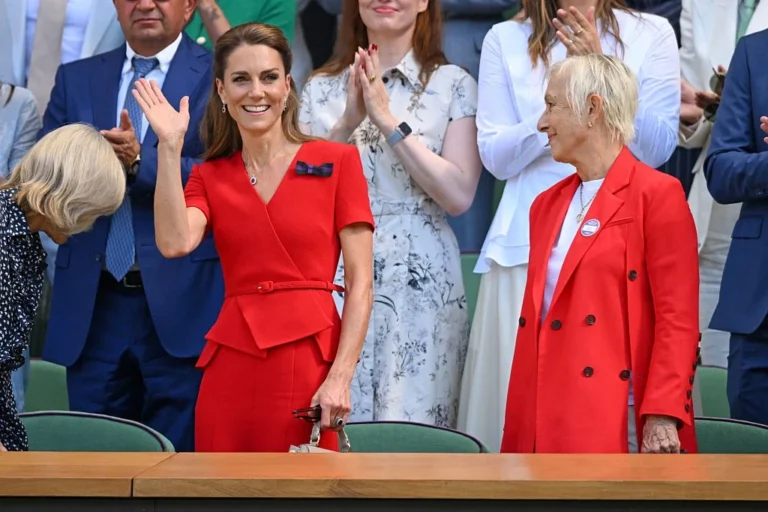 Tendência de estilo: Kate Middleton brilha no 13º dia de Wimbledon
