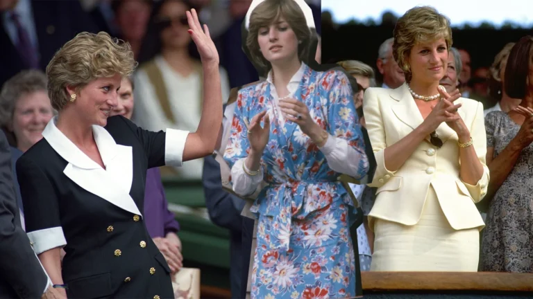 Tendência de estilo: a evolução dos looks de Lady Di em Wimbledon