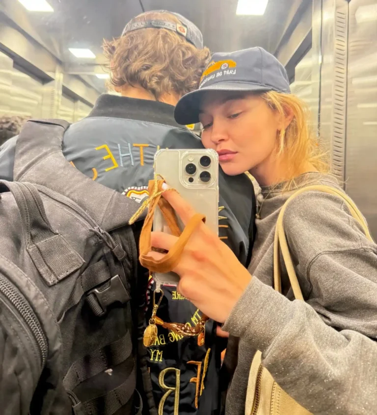 Tendência de moda: Gigi Hadid e Bradley Cooper em foto rara