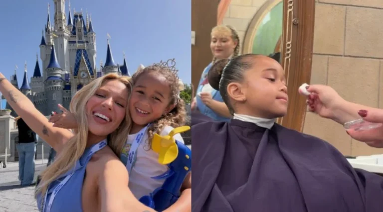 Tendência de moda: Karoline Lima e o 'dia de princesa' na Disney