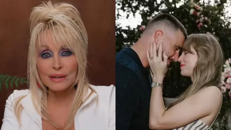 Tendência de solidariedade: Dolly Parton agradece Taylor Swift e Travis Kelce