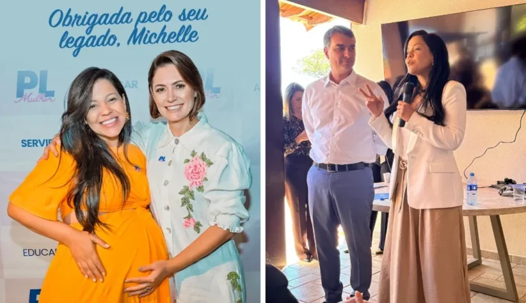 Vereadora prega união em crise entre Flávio e Michelle