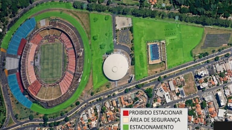 Estádio Parque do Sabiá terá 400 vagas para veículos e 1,9 mil na avenida durante jogo do Uberlândia Esporte Clube contra o CSA