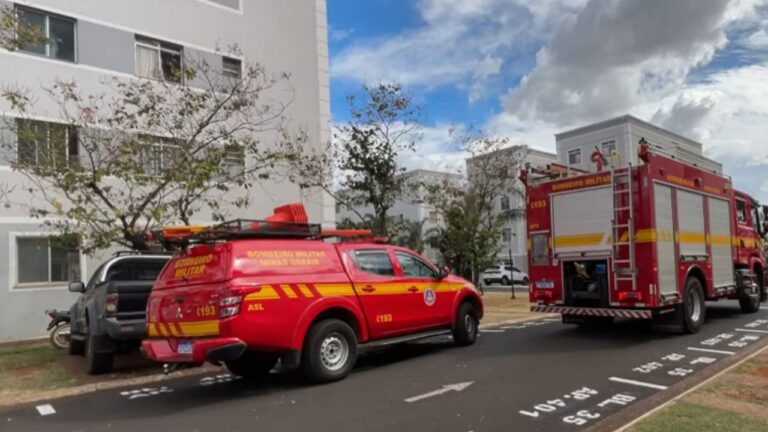 Explosão em condomínio de Uberlândia deixa mulher ferida devido a vazamento de gás