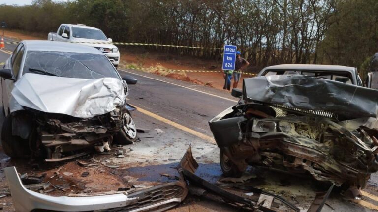 Motorista de 75 anos morre em acidente na BR-262, em Uberaba
