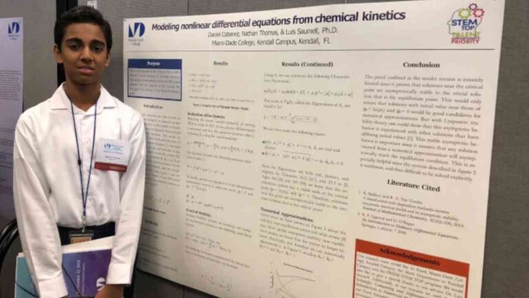 Nathan Thomas, o professor universitário mais jovem do mundo, começou a faculdade aos 10 anos e leciona aos 18
