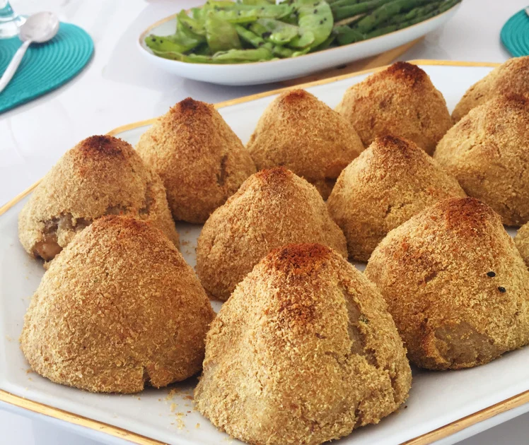 Coxinha fit (pré-treino)