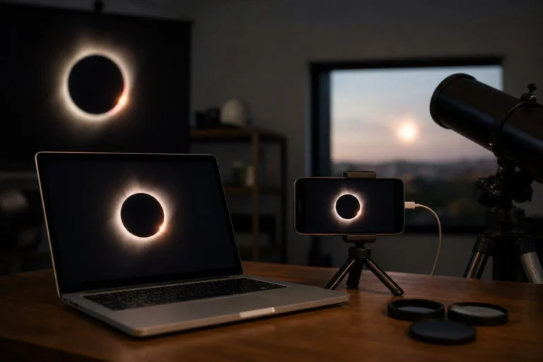 Eclipse solar total será transmitido pela internet nesta quarta-feira (12)