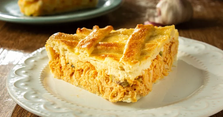 Empadão de frango delicioso