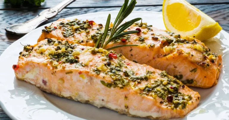 Filé de salmão ao forno facílimo
