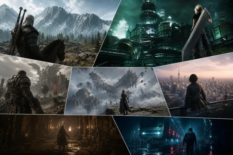 Gamescom 2026 terá anúncios de The Witcher 3, Final Fantasy 7 e outros jogos