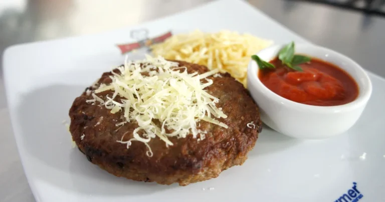 Hambúrguer caseiro