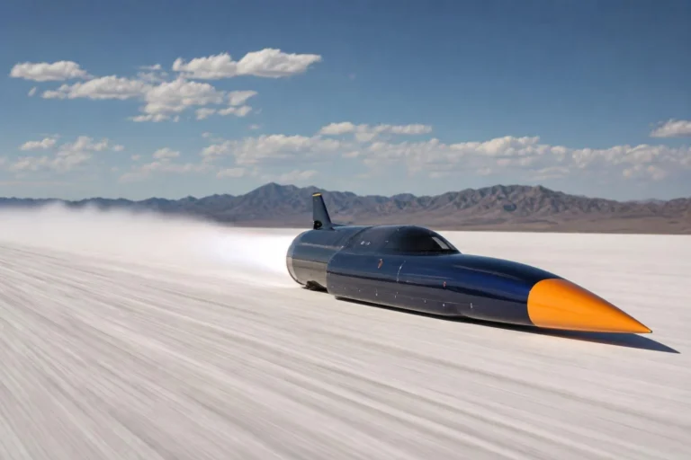 JCB Hydromax supera 650 km/h e estabelece recorde de velocidade com hidrogênio