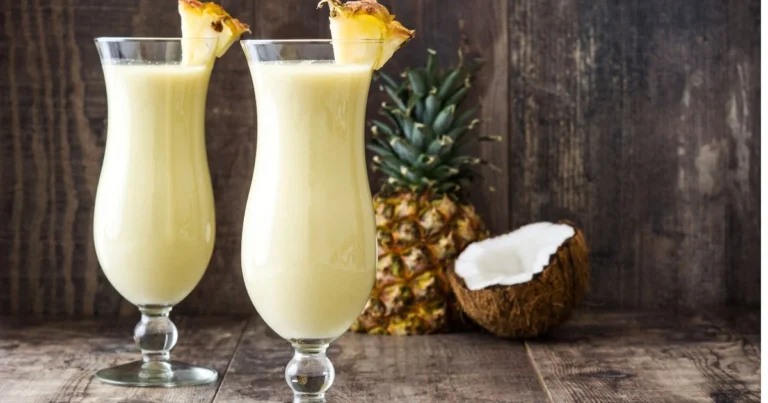 Pina colada tropical