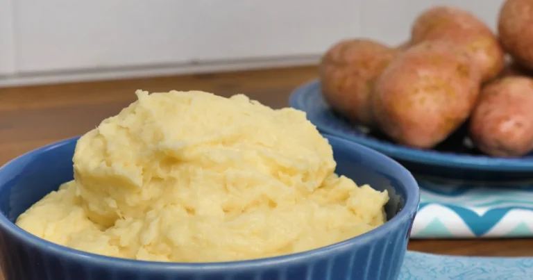 Purê de batata simples e fácil