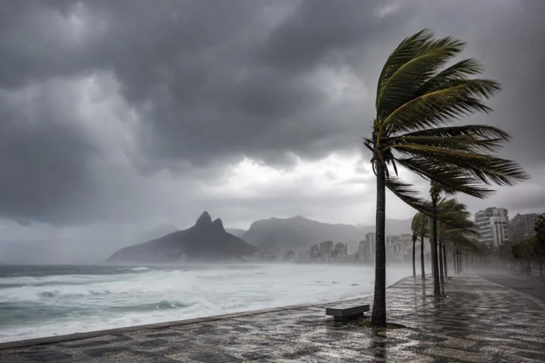 Rio de Janeiro entra no Estágio 2 com previsão de ventos de até 90 km/h