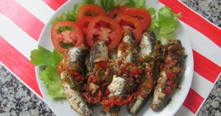 Sardinha na panela de pressão