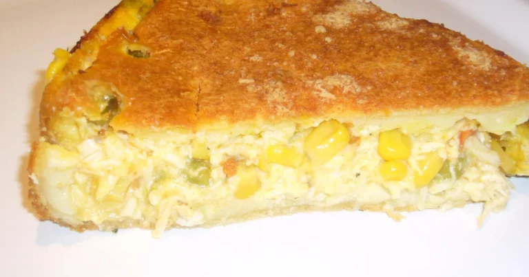 Torta de liquidificador fácil e de baixo custo