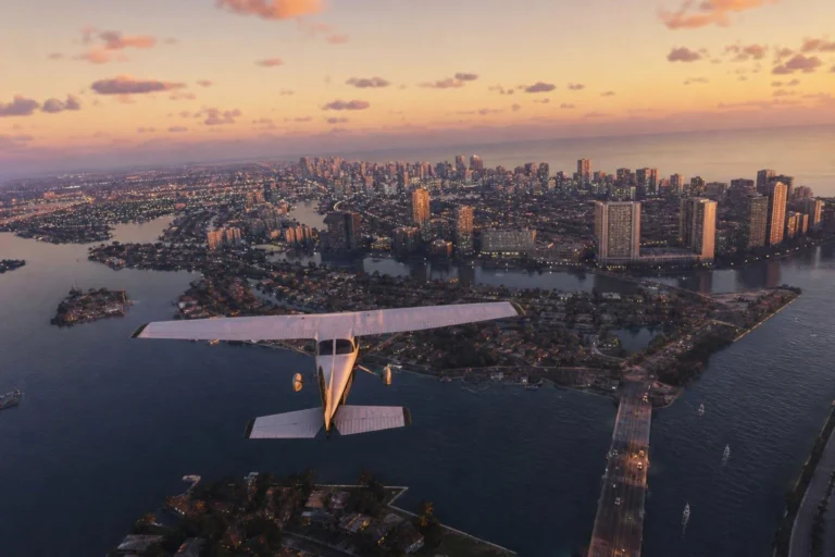 Vídeo vazado de GTA 6 mostra área metropolitana de Vice City