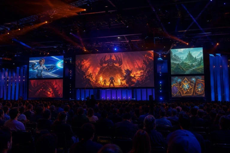 BlizzCon 2026 terá novidades de jogos, painéis e shows nos dias 12 e 13 de setembro