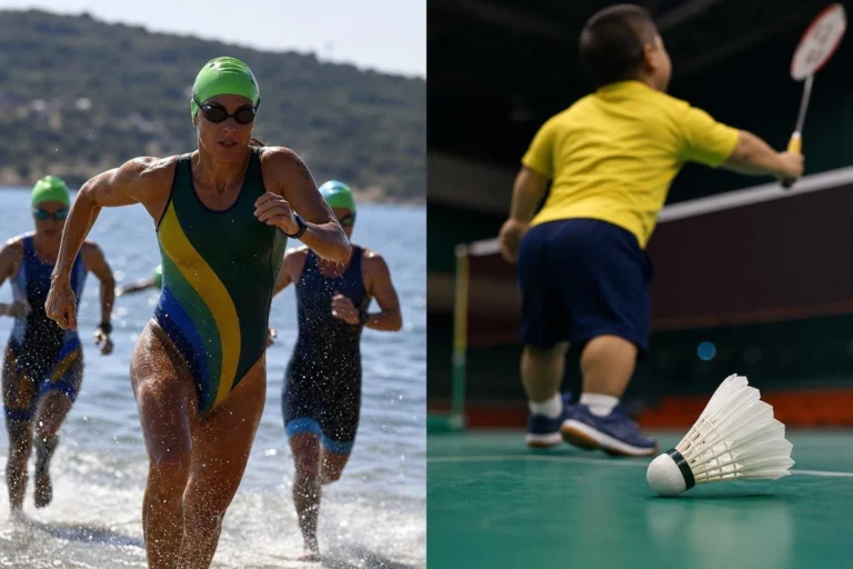 Brasil conquista ouros no paratriatlo em Portugal e no parabadminton na China