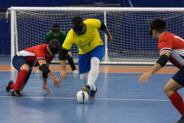 Brasil enfrenta Costa Rica na semifinal da Copa América de futebol de cegos