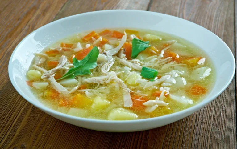 Canja de galinha rápida