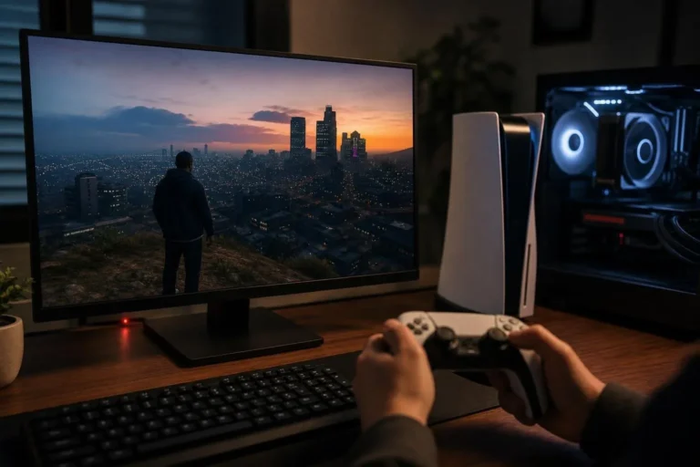 GTA 5 roda prólogo a até 60 FPS em emulador de PlayStation 5 no PC