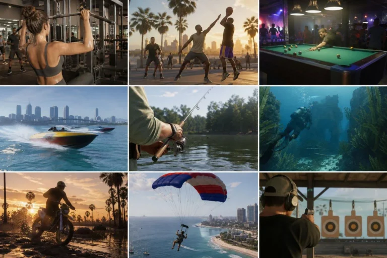 GTA 6 terá academia, esportes, corridas e outras atividades paralelas