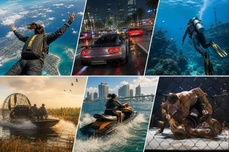 GTA 6 terá paraquedismo, corridas, mergulho e outras atividades secundárias