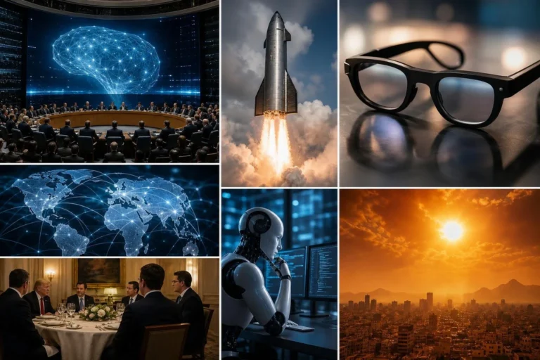 IA na ONU, novos modelos, Starship e óculos inteligentes estão entre os destaques da seman…