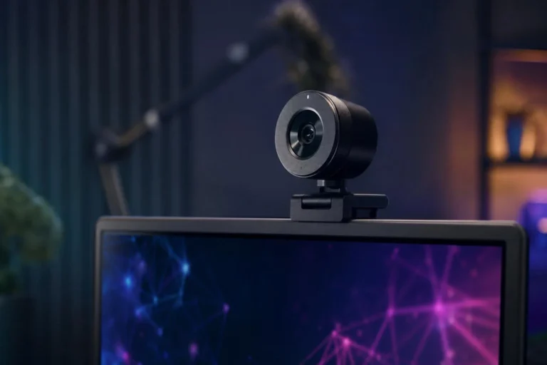 Razer anuncia webcam Kiyo V2 Pro com gravação em 4K a 60 FPS