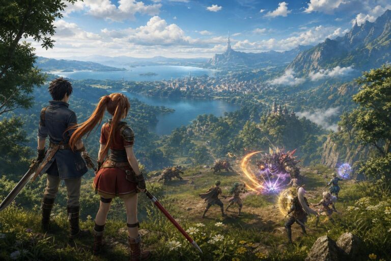Trails in the Sky 2nd Chapter se destaca pela história e pelo sistema híbrido de combate